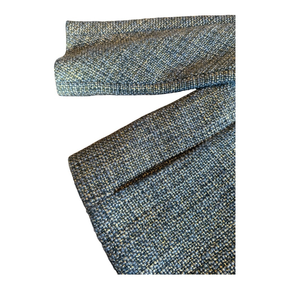 Talbots Brown Gray Tweed Cropped Blazer Jacket Women's Size 8 - Picture 5 of 13